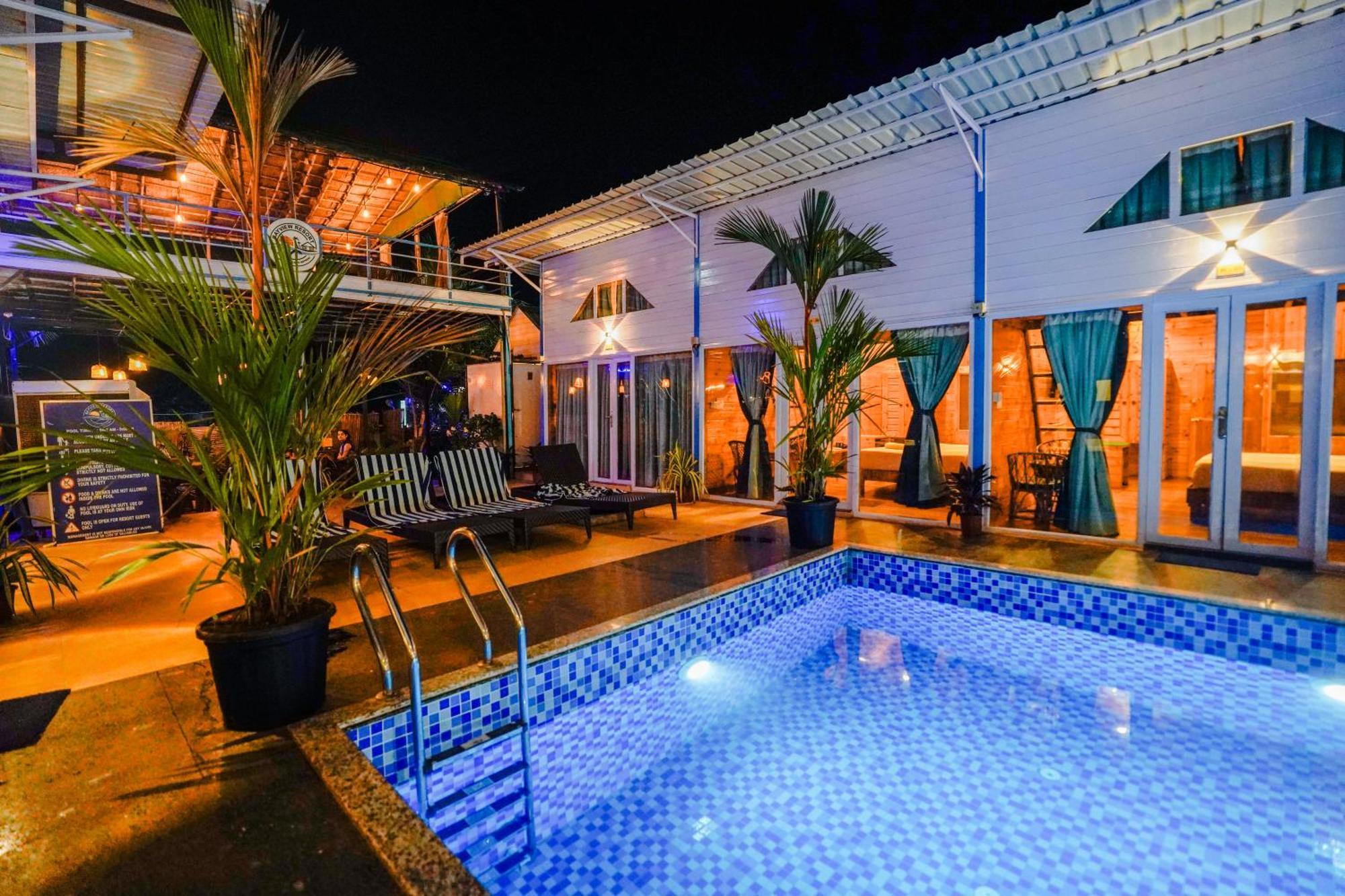 Bayview Cottage Pool Anjuna Buitenkant foto