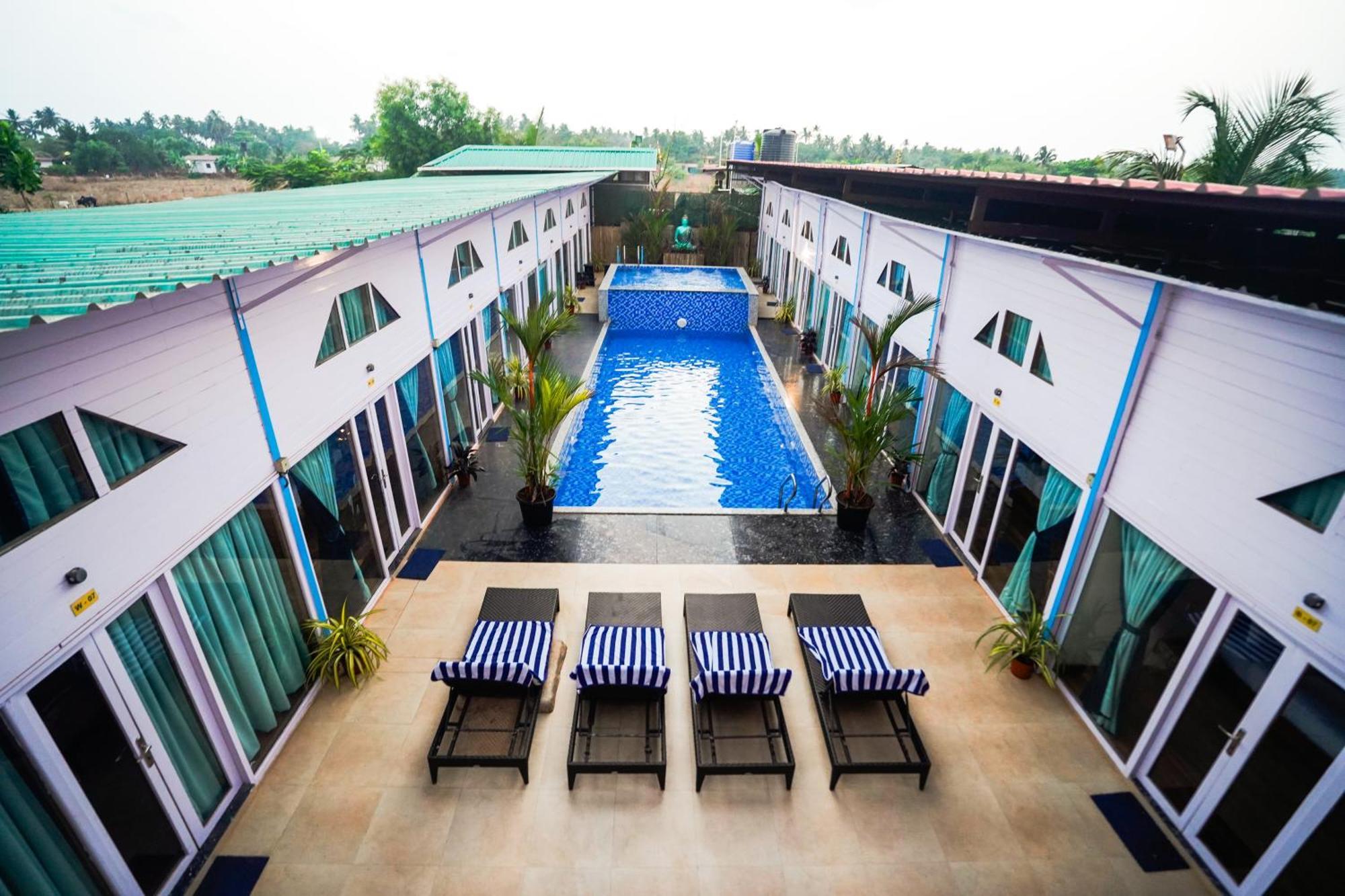Bayview Cottage Pool Anjuna Buitenkant foto